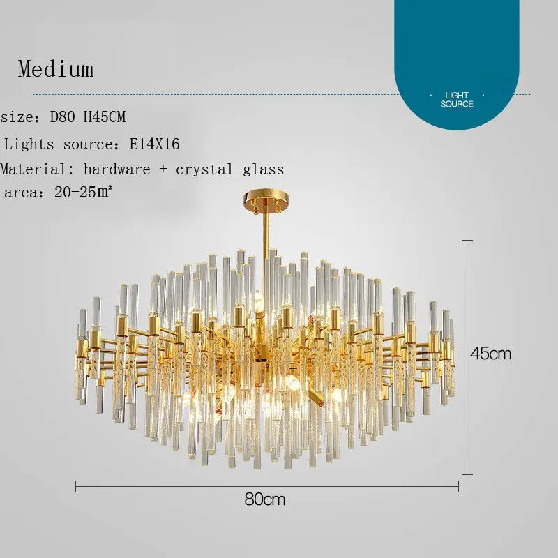 Simple Post-modern Chandelier — alternate product view 11