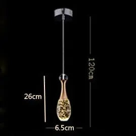 Modern Art LED Pendant Light — alternate product view 2