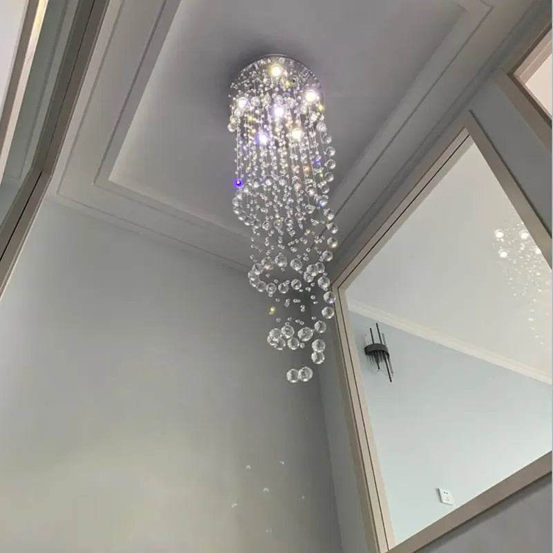 LED Spiral Hanging Light Fixture — alternate product view 12