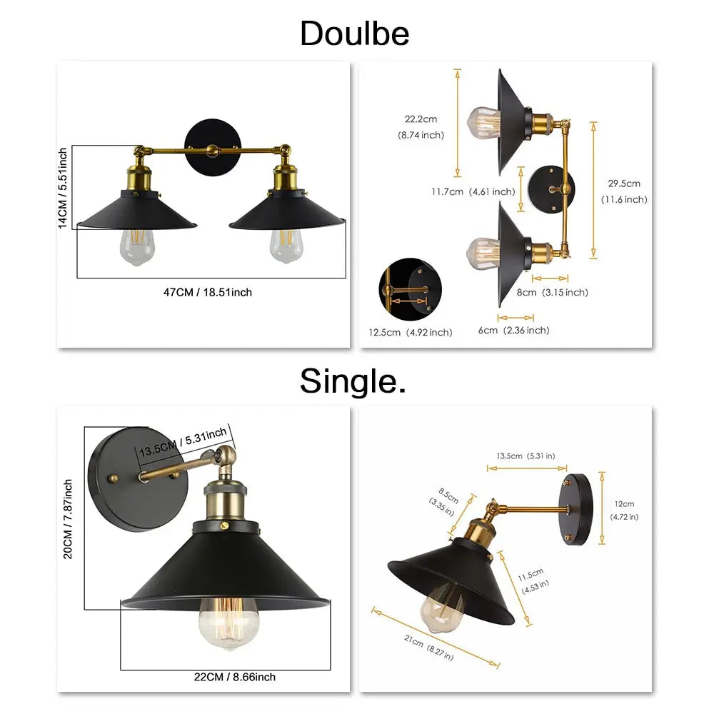 Wandlamp Vintage Wall Lights — alternate product view 5
