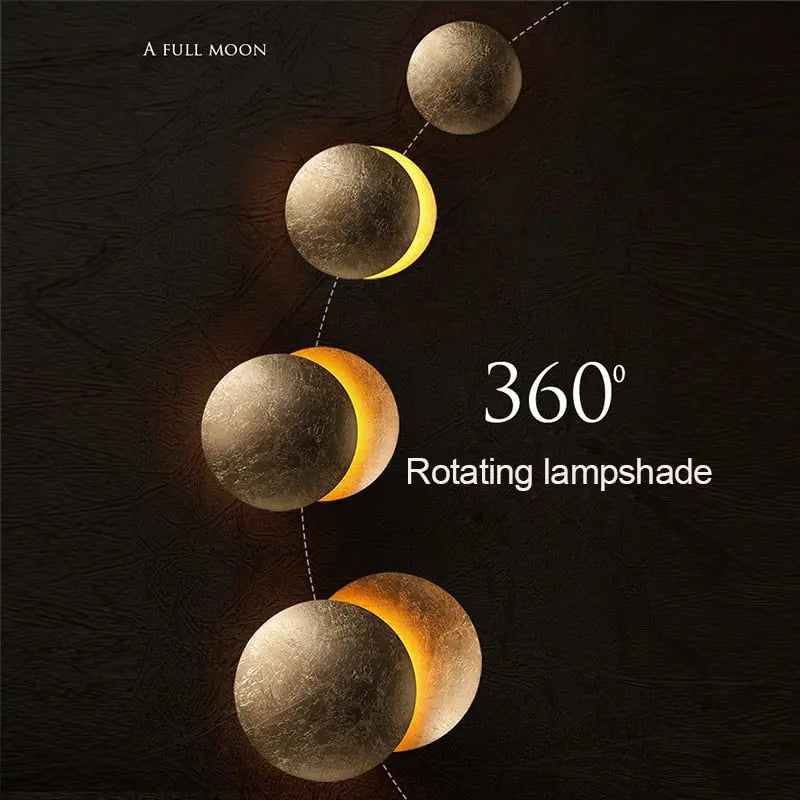 Modern Bedroom Eclipse Wall Light — alternate product view 11