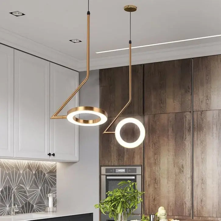 Postmodern Line Ring Lamp — alternate product view 10