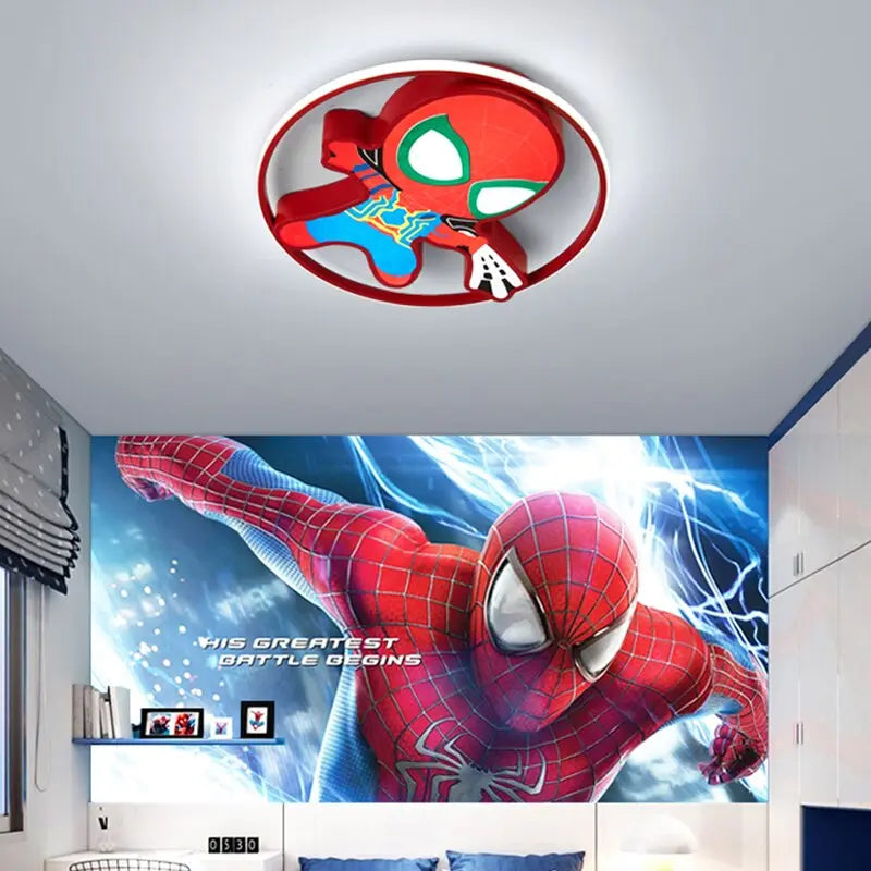Nordic Spider Man Figure Kids Bedroom Light — alternate product view 7
