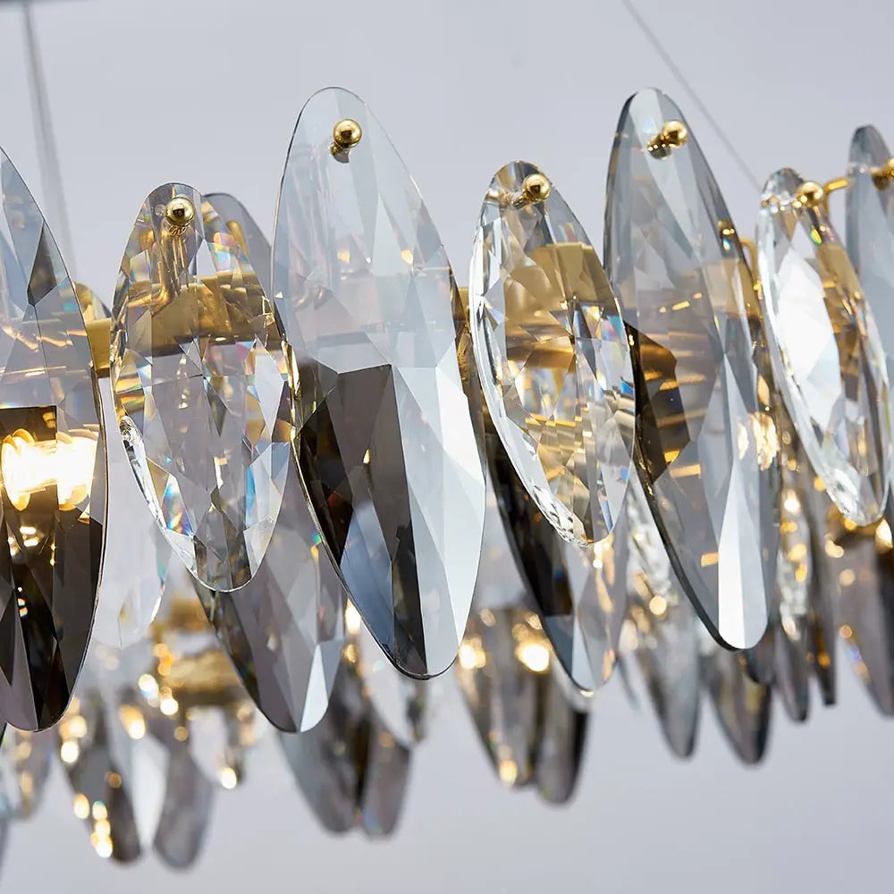 Luxury Modern Hanging Crystal Chandelier — alternate product view 4