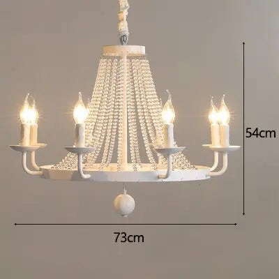 Country Candle Crystal Chandelier — alternate product view 10