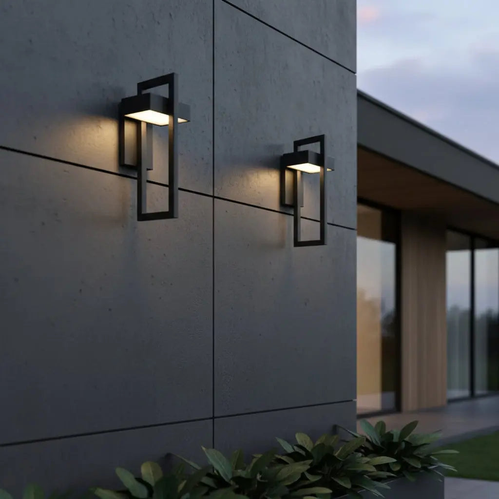 Vintage Modern Waterproof Outdoor Wall Light — alternate product view 1