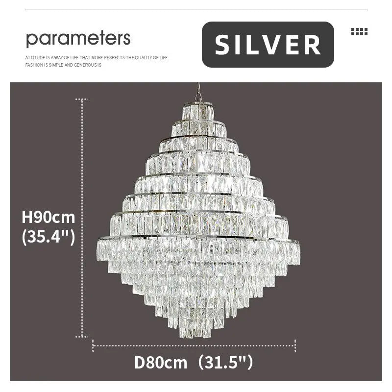 Villa Hollow Duplex Modern Chandelier — alternate product view 10