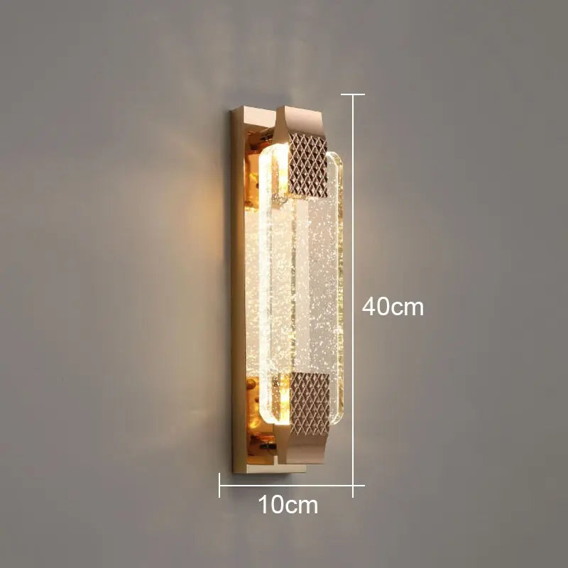 Crystal Bubble Living Room Background Wall Lamp — alternate product view 6