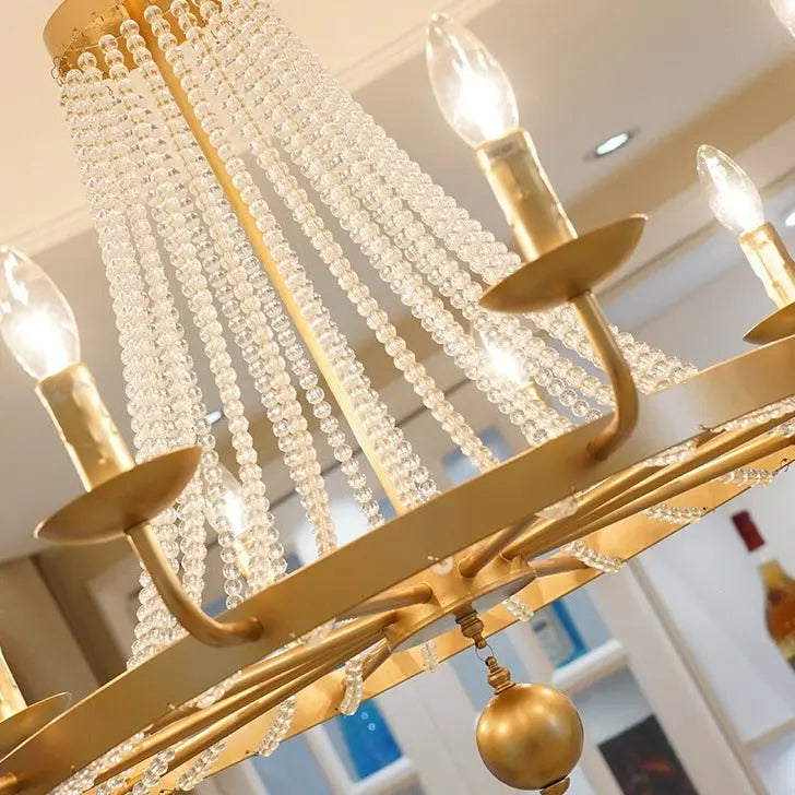 Country Candle Crystal Chandelier — alternate product view 5