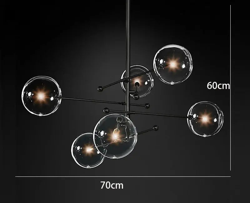 Postmodern LED Chandelier — alternate product view 8