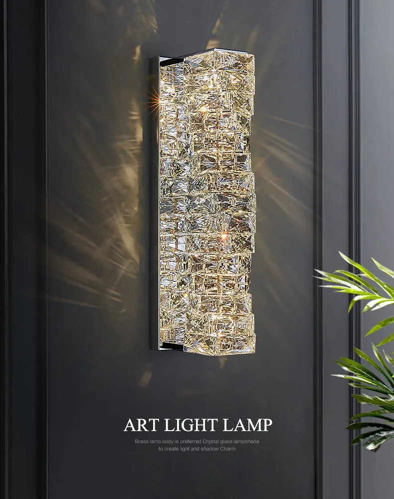 Modern Luxury Crystal Wall Lamp — alternate product view 6
