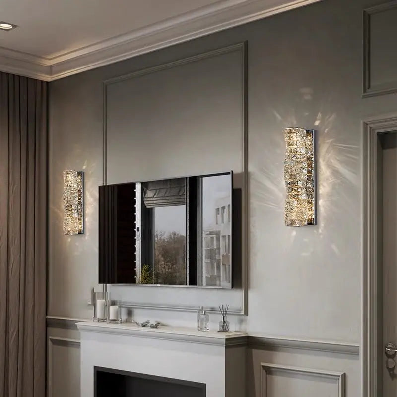 Modern Luxury Crystal Wall Lamp — alternate product view 2