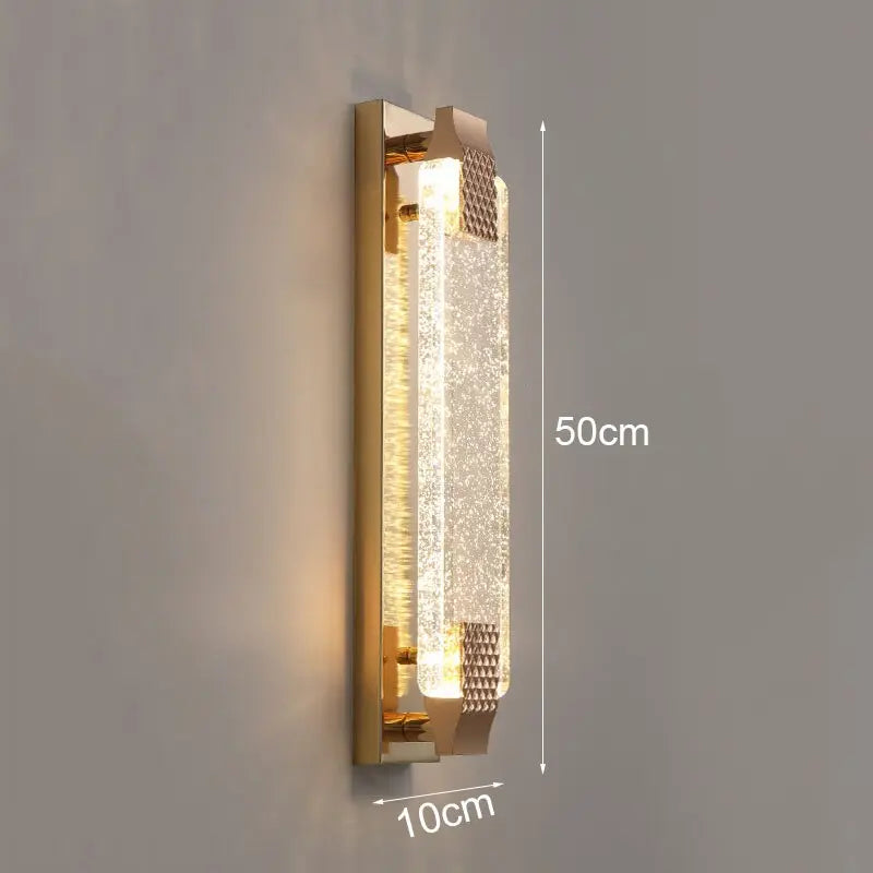 Crystal Bubble Living Room Background Wall Lamp — alternate product view 8