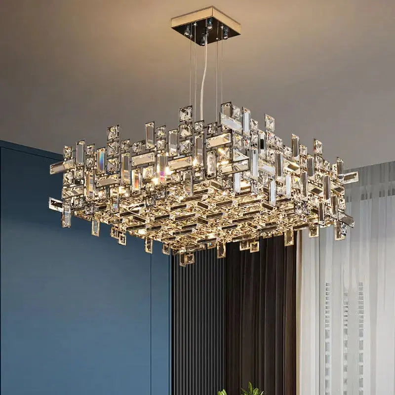 Luxury Villa Duplex Designer Chandelier — alternate product view 2