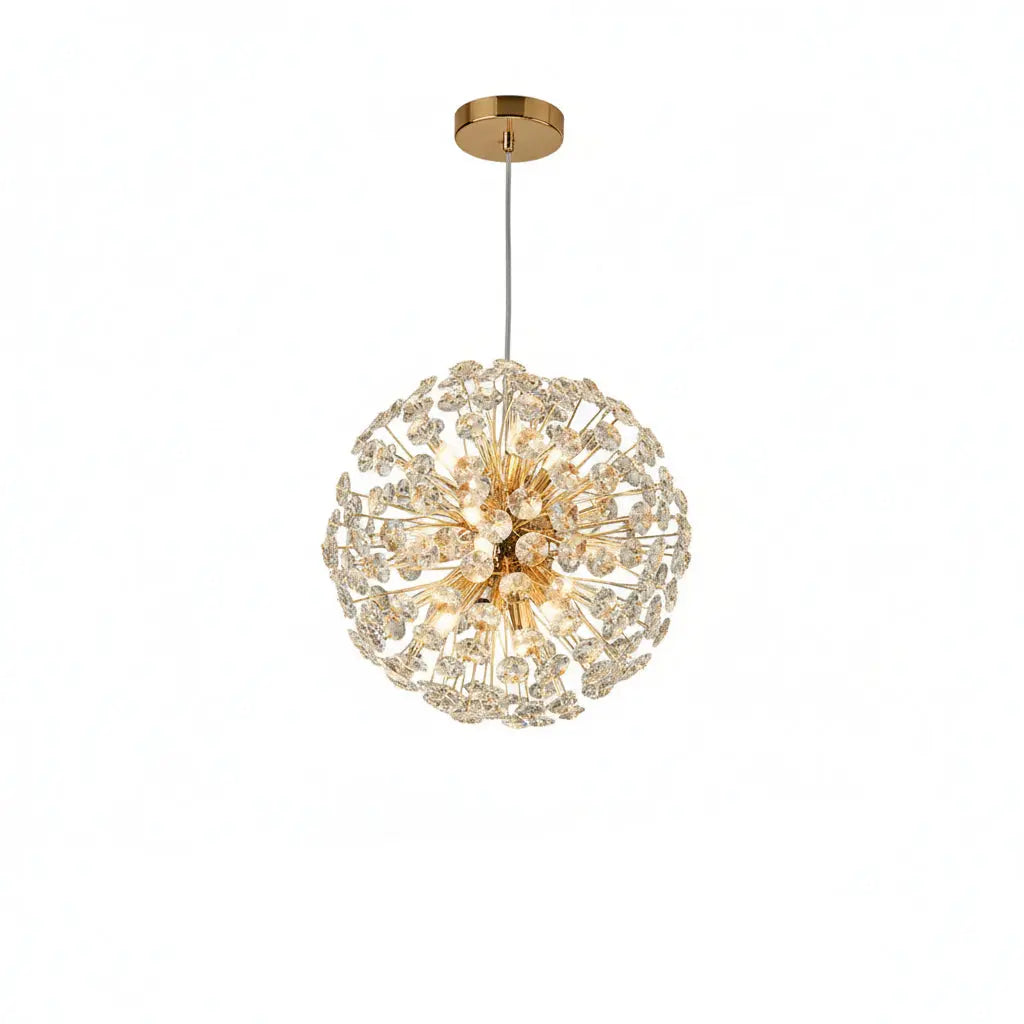 Modern Luxury Ball Crystal Hanging Light — alternate product view 1