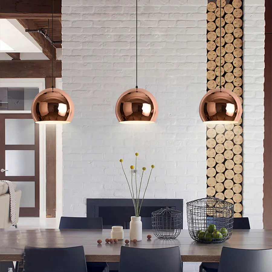 Luxury Rose Gold Pendant Light — alternate product view 18