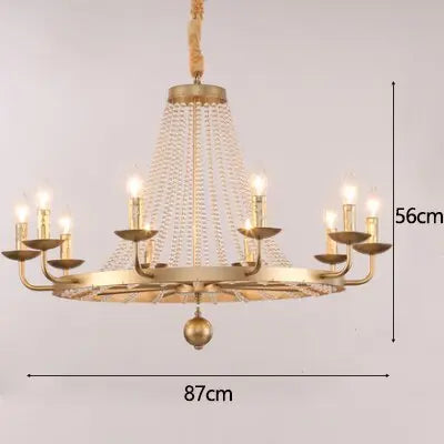 Country Candle Crystal Chandelier — alternate product view 15