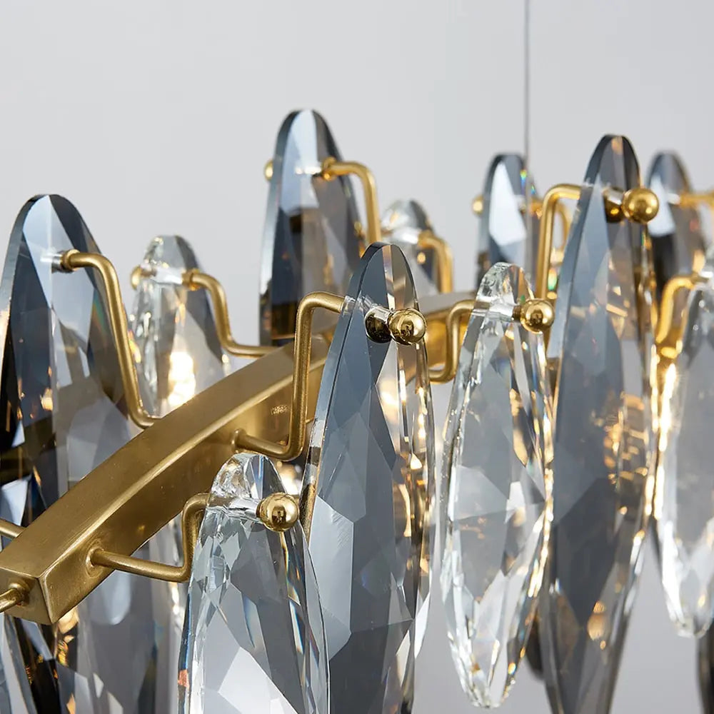 Wave Modern Crystal Designer Chandeliers — alternate product view 6