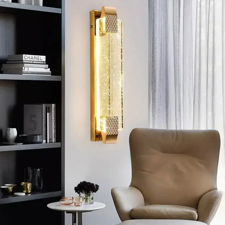 Crystal Bubble Living Room Background Wall Lamp — alternate product view 1