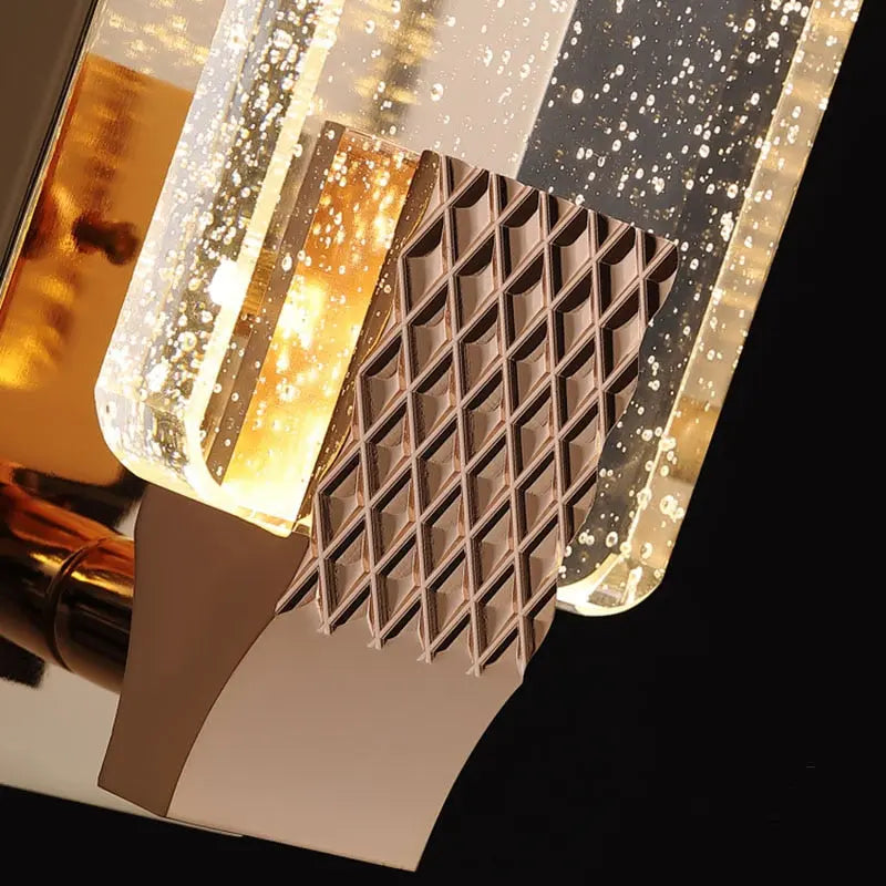 Crystal Bubble Living Room Background Wall Lamp — alternate product view 9