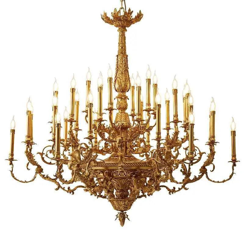 French Copper Luxury Chandelier — product view
