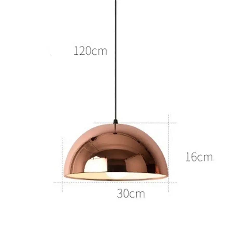 Luxury Rose Gold Pendant Light — alternate product view 5