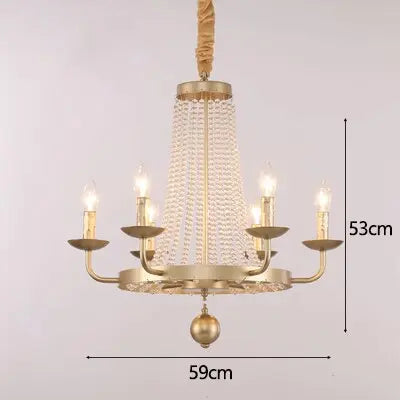 Country Candle Crystal Chandelier — alternate product view 13