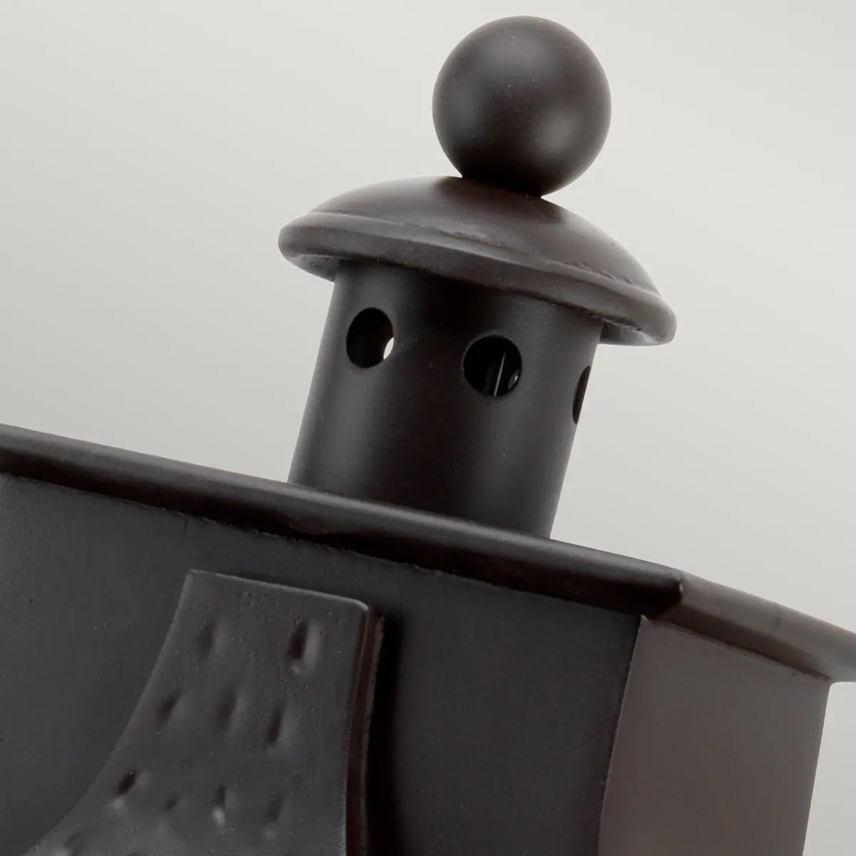 Balmoral 3 Light Wall Lantern — close-up design detail