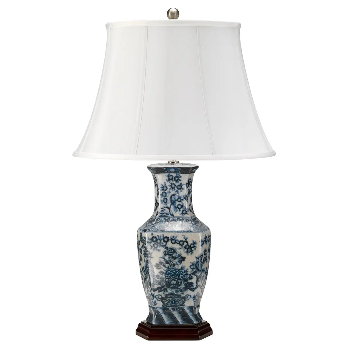 Blue Hex Table Lamp — alternate product view 1